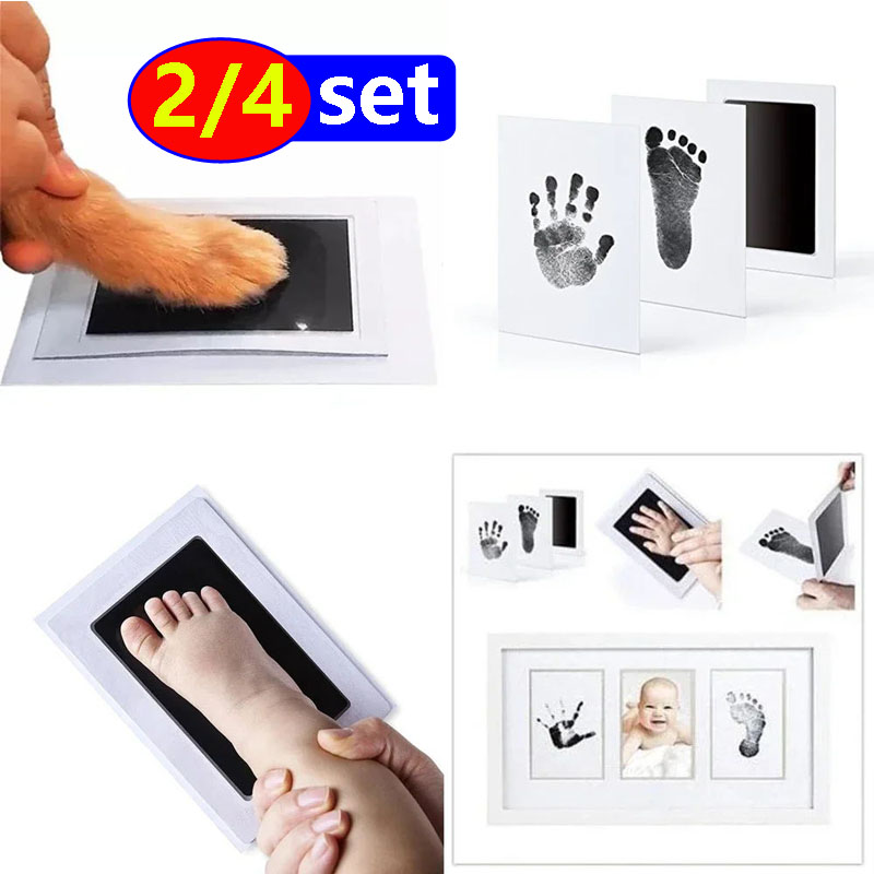 Footprint Ink Kit - Cuidados com o bebê não-tóxico handprint