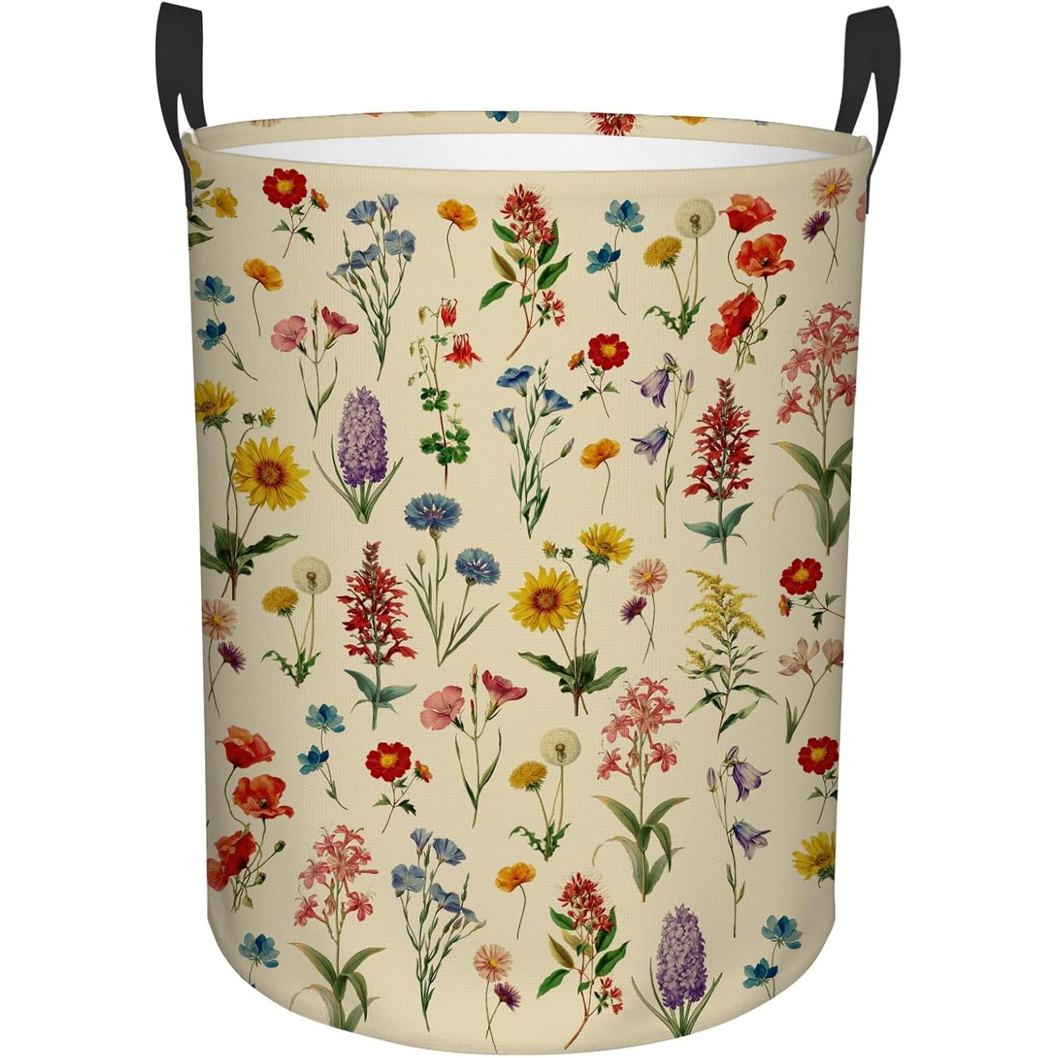 Laundry Hamper Nursery - Cesto de Roupa Suja Impermeável Redondo