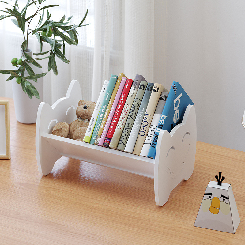 Baby Nursery Bookcase - Rack de armazenamento de livros multifuncional
