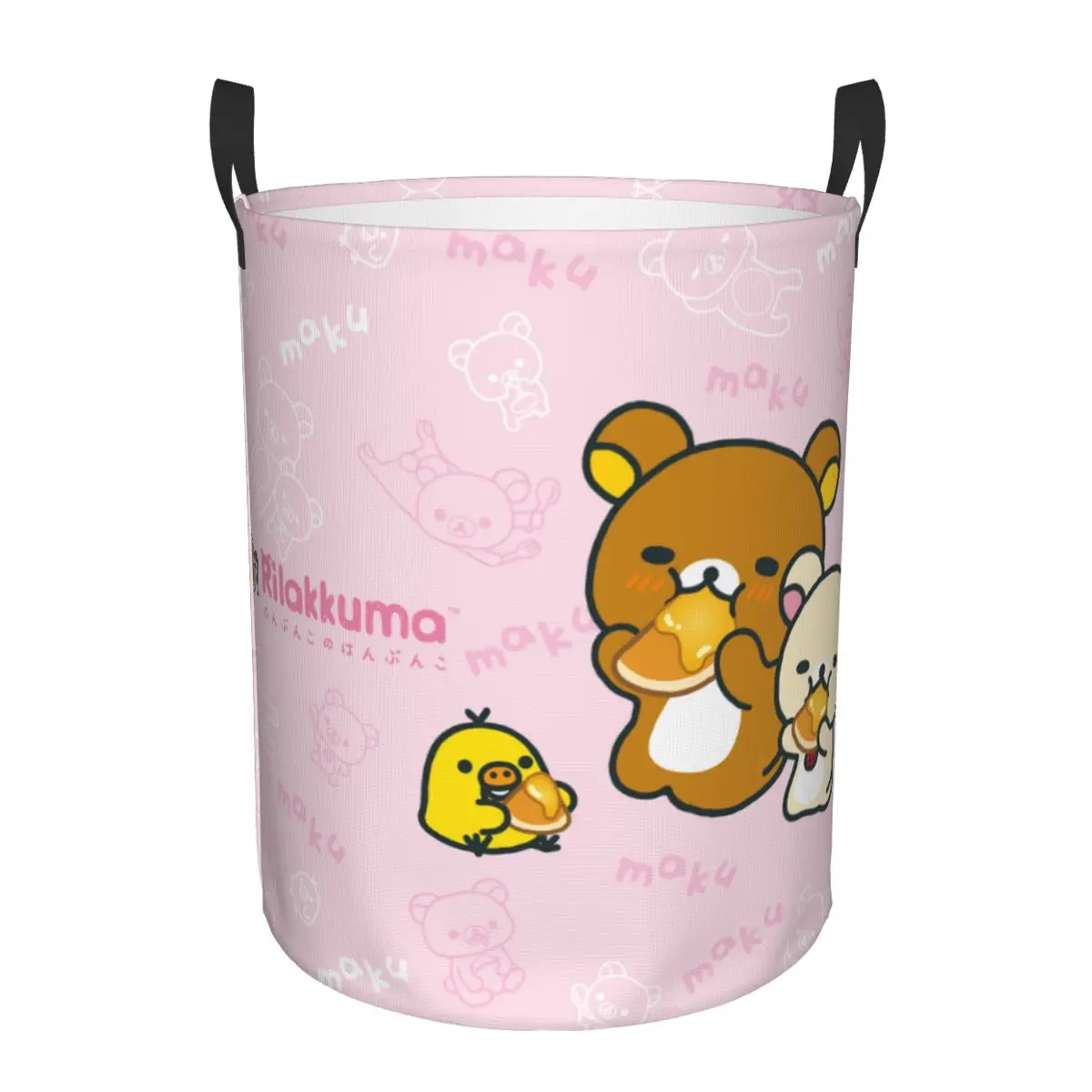 Laundry Hamper Nursery - Kawaii dos desenhos animados rilakkuma urso
