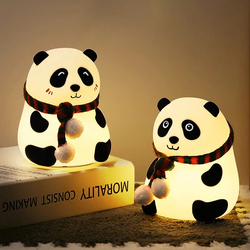 Baby Nursery Table Lamp - Luminária Noturna de Silicone em Forma