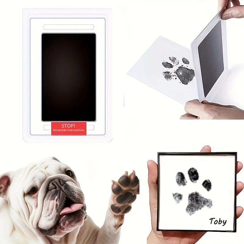 Footprint Ink Kit - Diy kit de pegada de mão