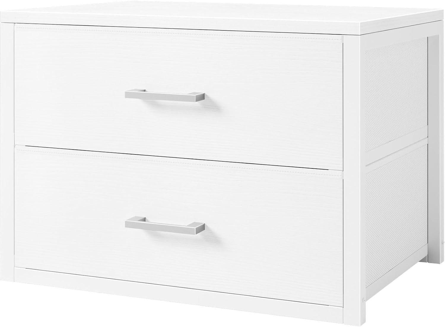 Drawer Dresser White - Cômoda moderna empilhável de tecido com