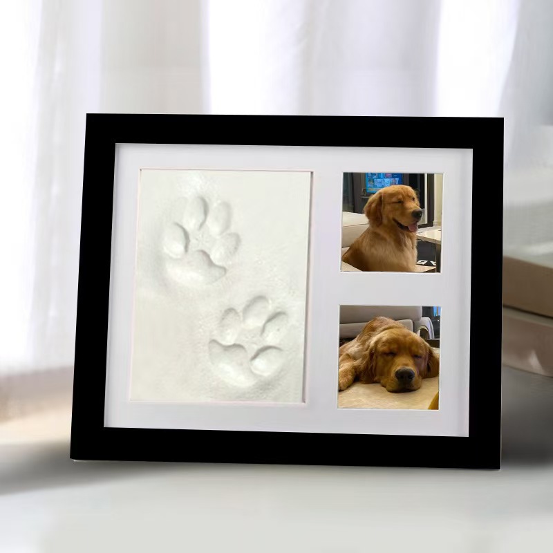 Footprint Ink Kit - Kit DIY de Porta-Retrato de Madeira