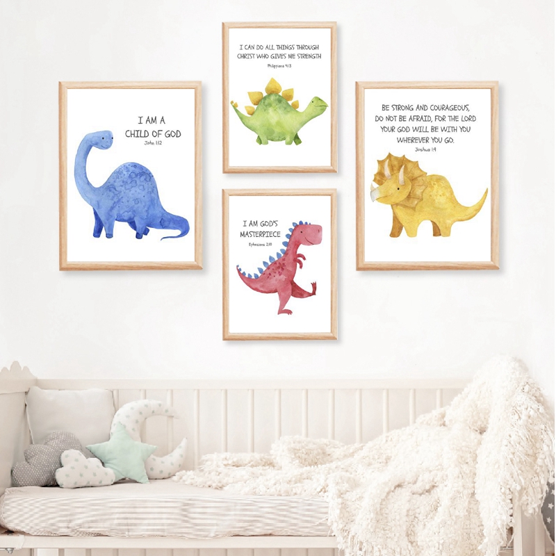 Baby Nursery Quotes - Pintura em tela de parede de