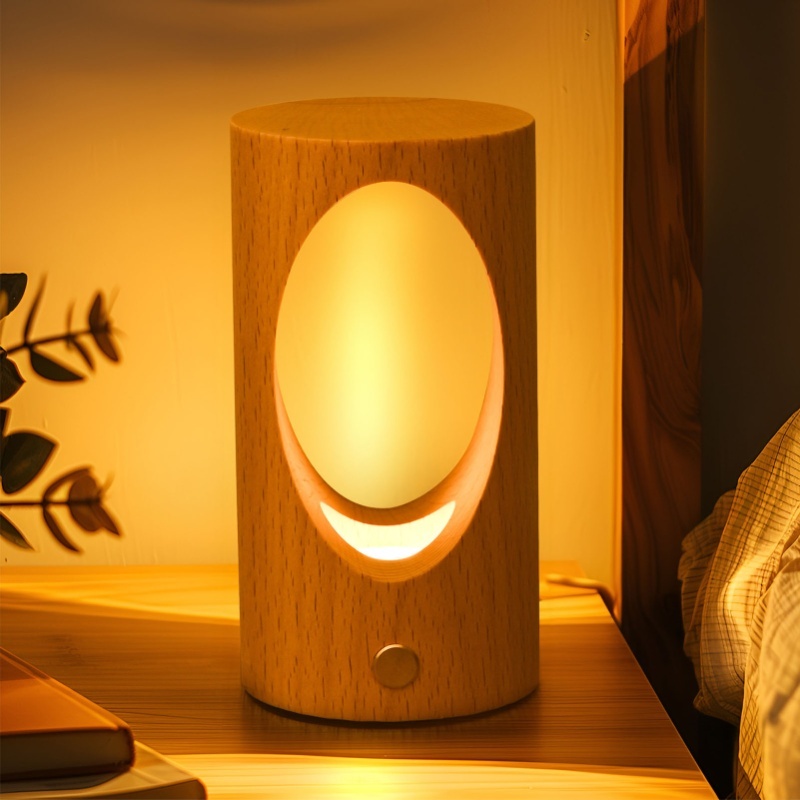 Baby Nursery Table Lamp - Luz noturna para bebês, recarregável, led,