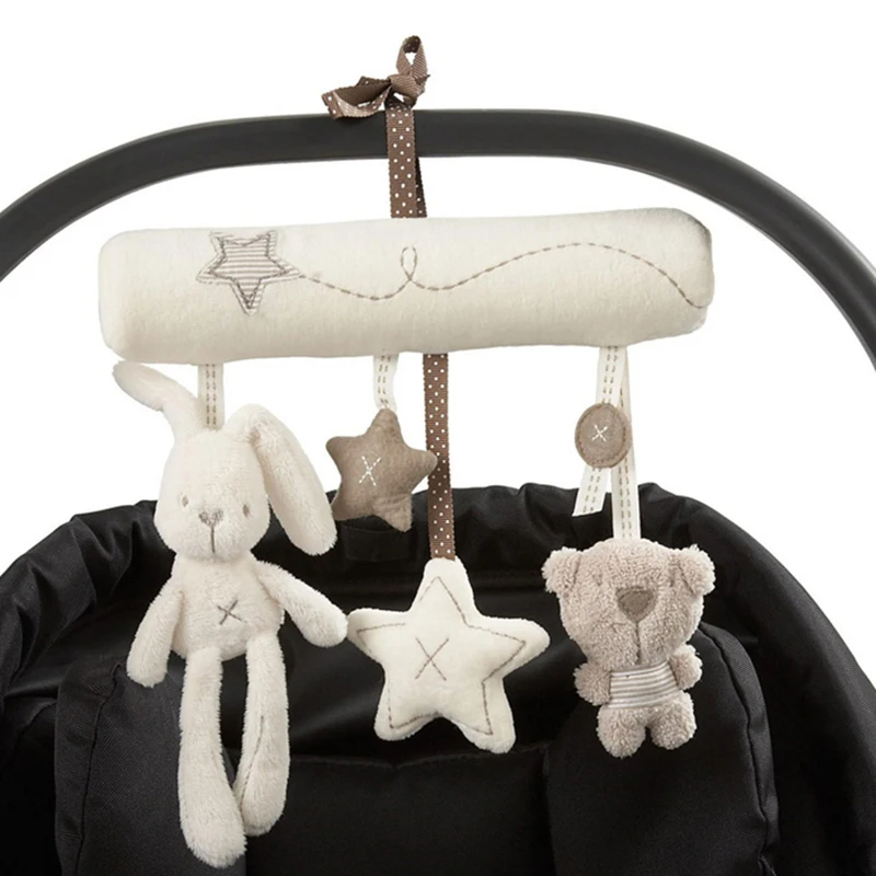 Crib Mobile Musical - 2025 nova cama suspensa coelho bebê
