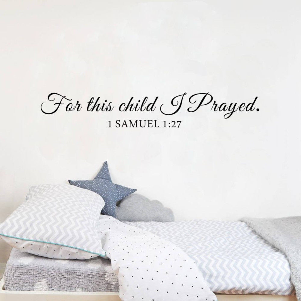 Baby Nursery Quotes - Adesivo de parede infantil de vinil,