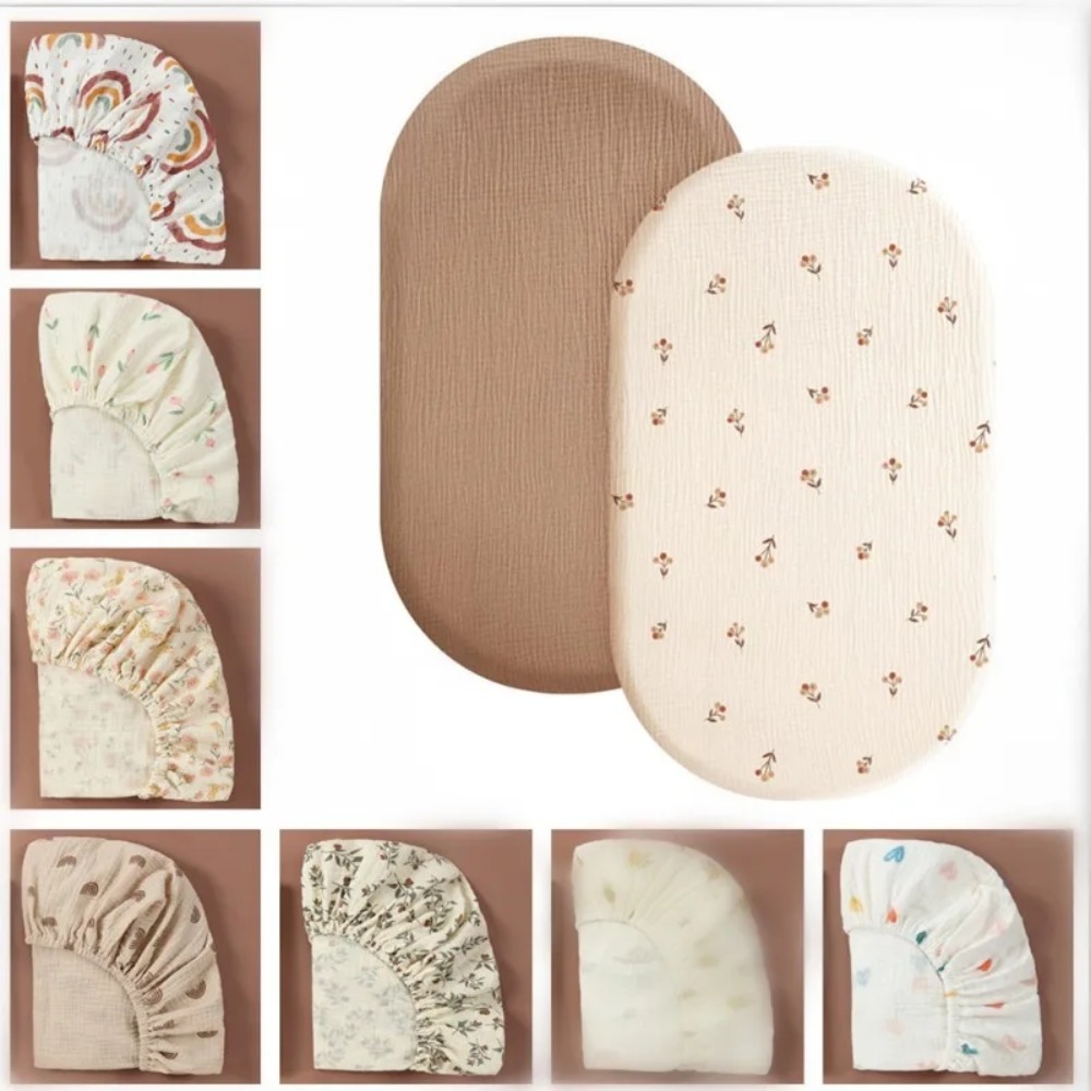 Baby Nursery Bedding - Lençol Respirável para Berço de Bebê,