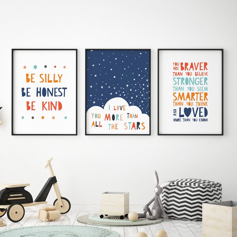 Baby Nursery Quotes - Citações inspiradoras dos desenhos animados berçário