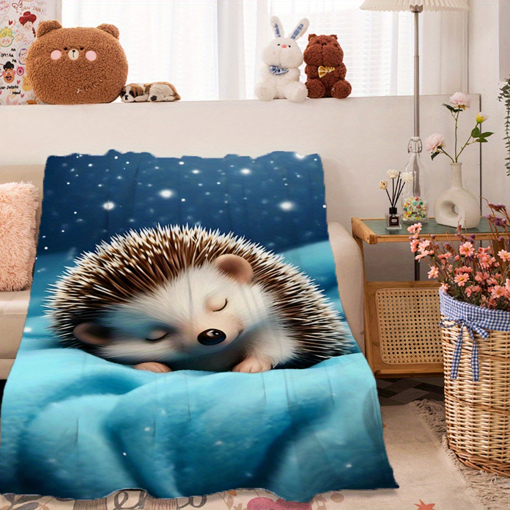 Baby Nursery Bedding - Cobertor de Berçário Fofo de Ouriço,