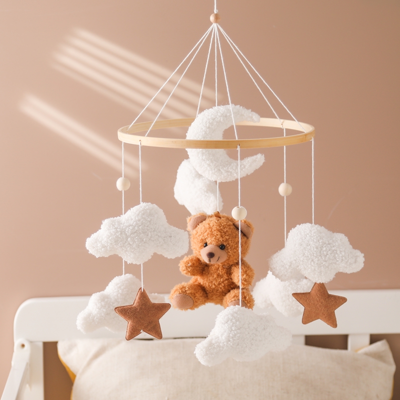 Crib Mobile Musical - Móbile de Berço Ursinho de Pelúcia