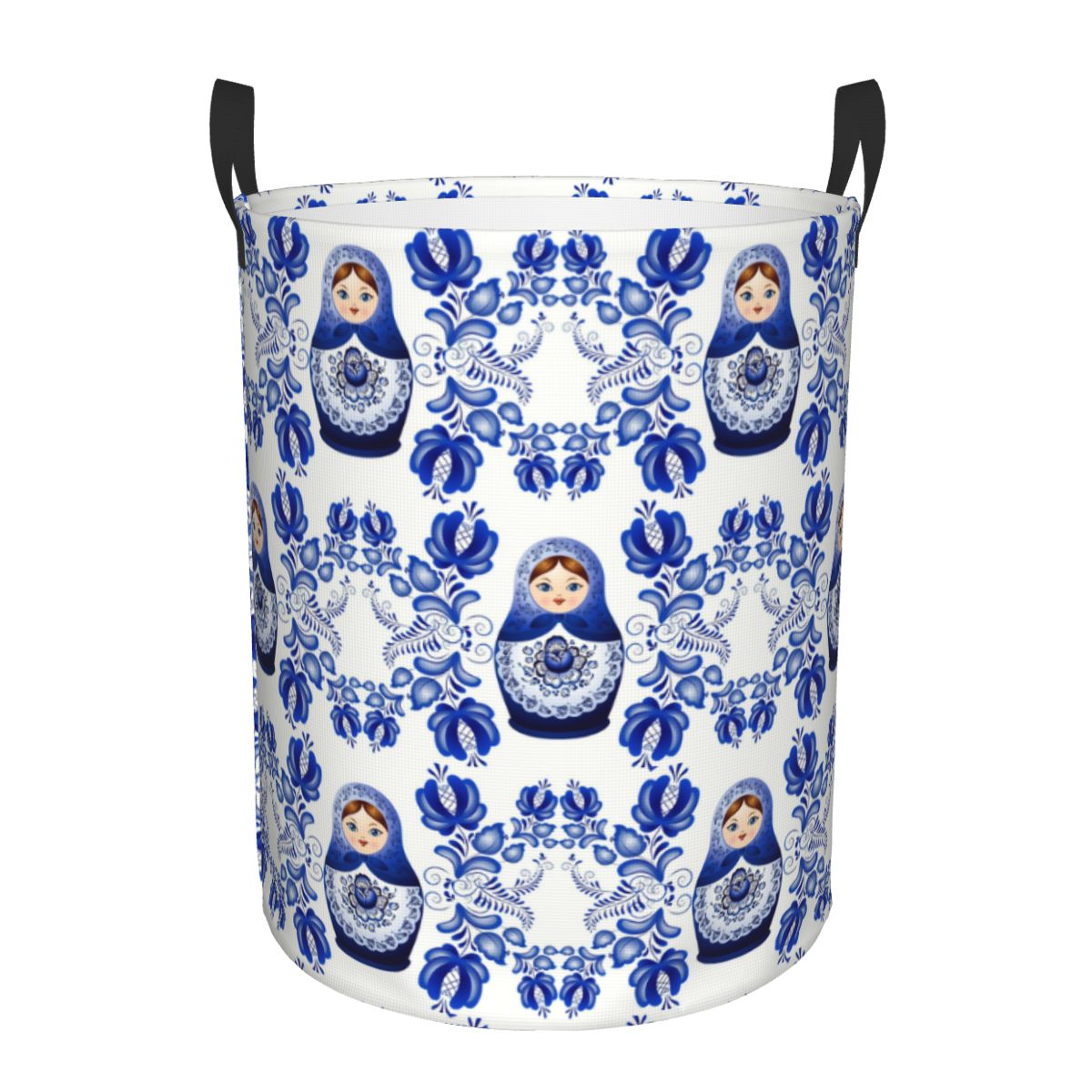 Laundry Hamper Nursery - Personalizado Matryoshka Boneca Cesto De Lavanderia,