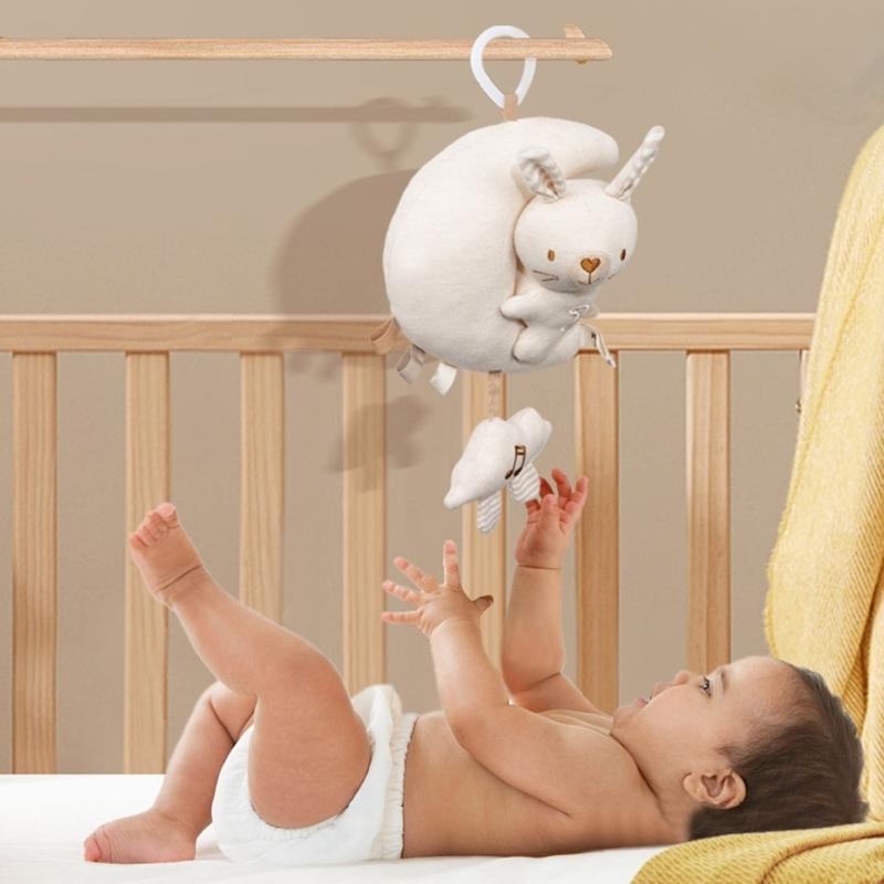 Crib Mobile Musical - U13f brinquedo cabide assento carro bebê