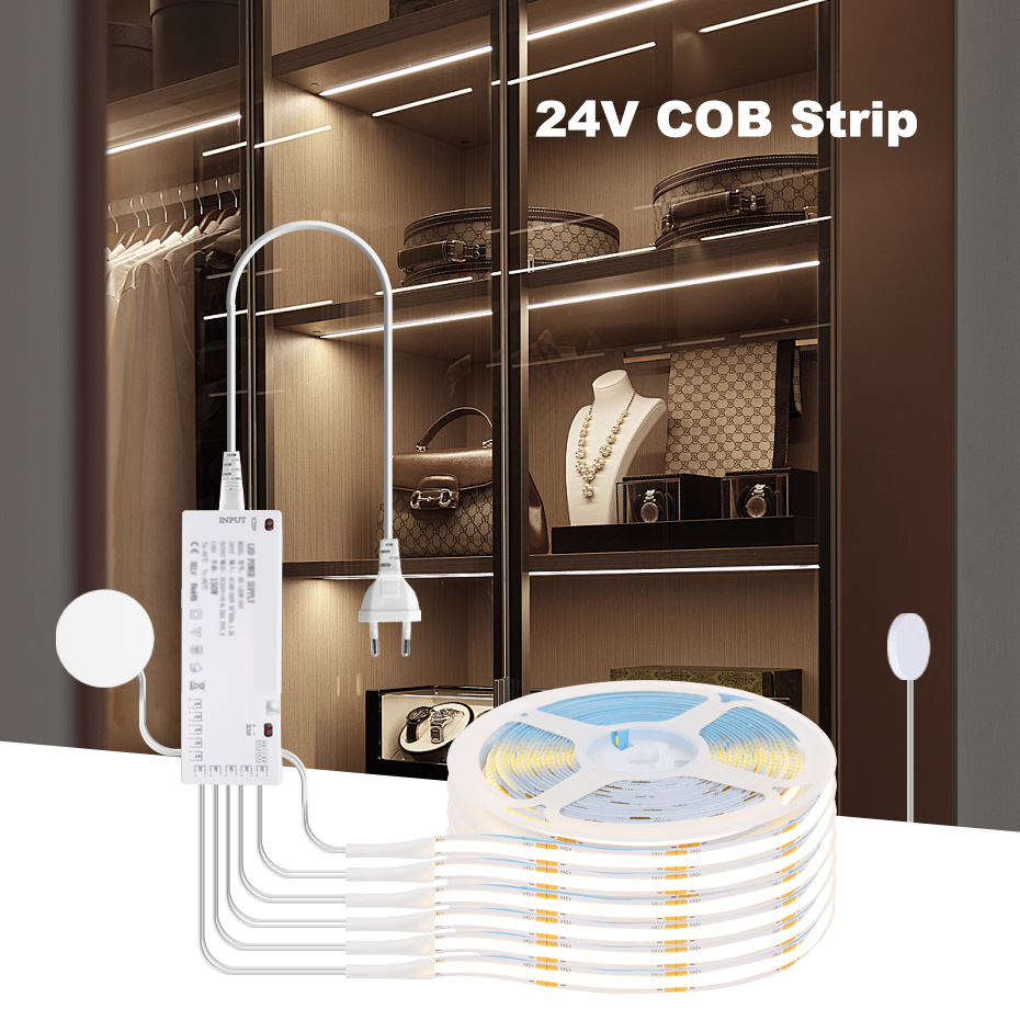 Drawer Dresser White - Faixa de led cob 24v com
