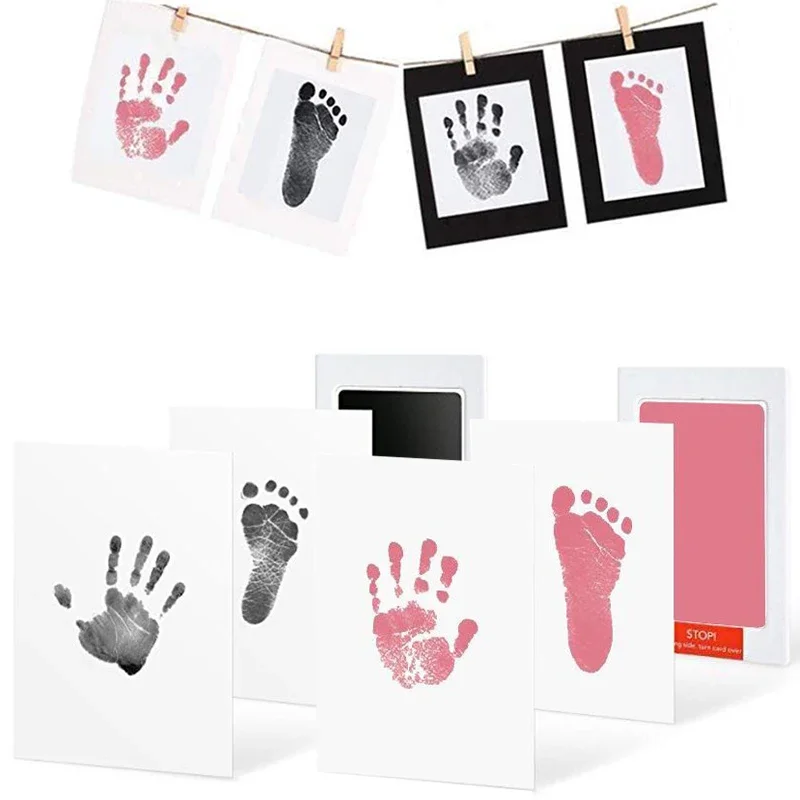 Footprint Ink Kit - Impressões de bebê seguras e não