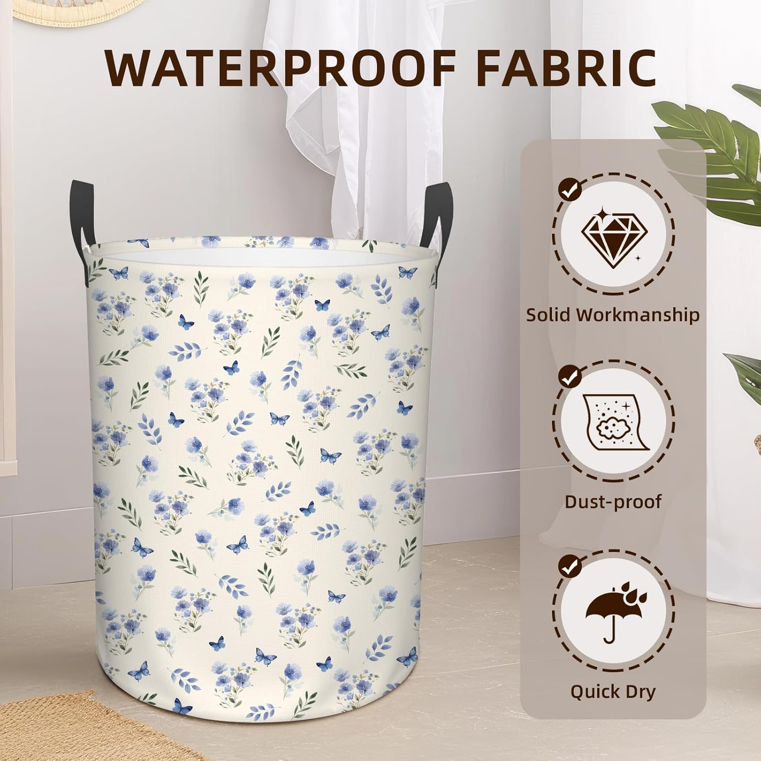 Cesto de Roupa Suja Impermeáve - Laundry Hamper Nursery avaliação e preço