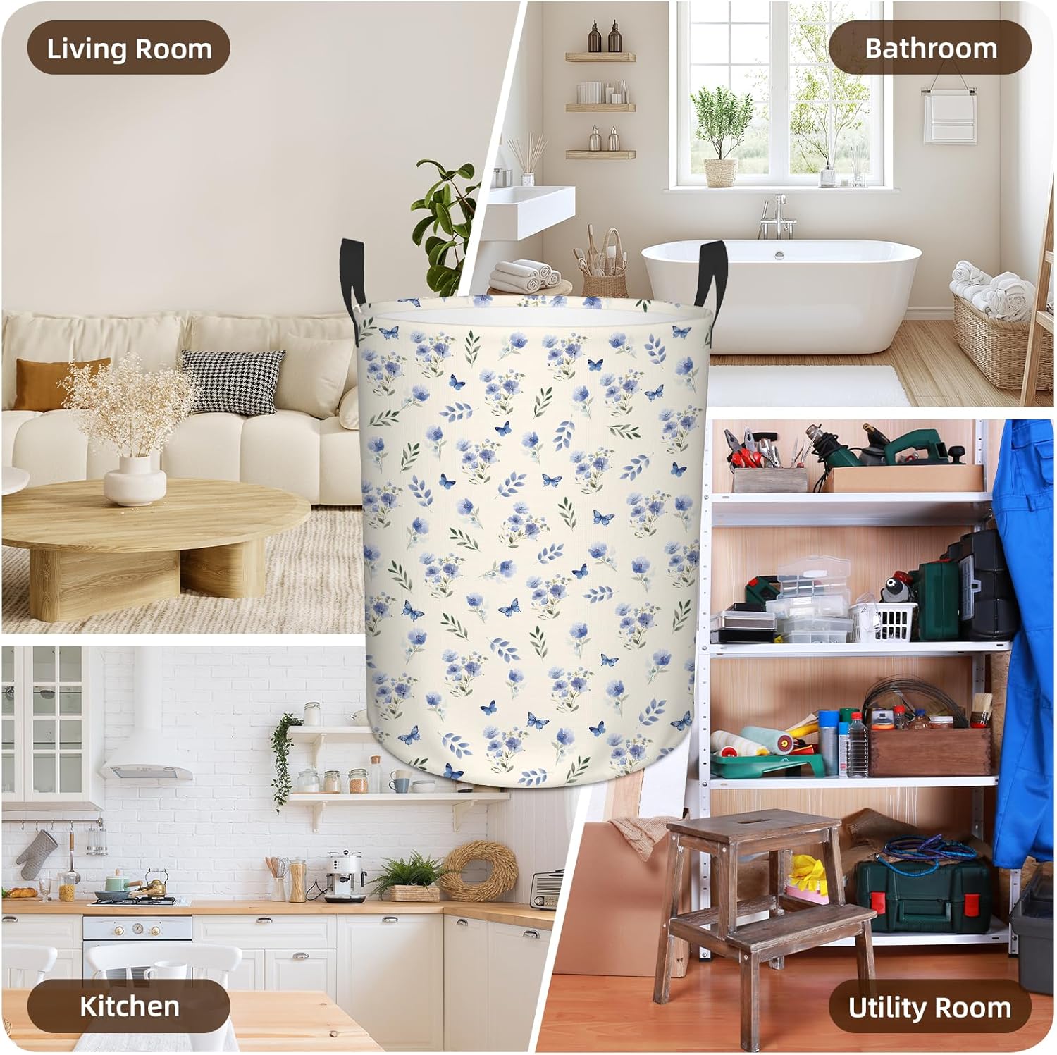 Cesto de Roupa Suja Impermeáve - Laundry Hamper Nursery avaliação e preço