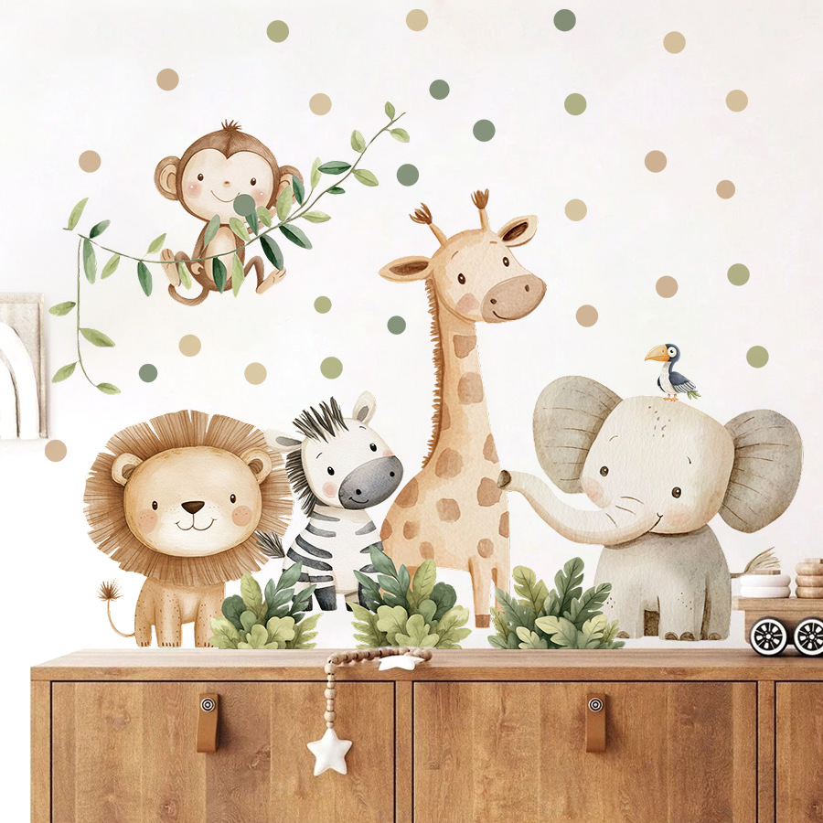 Boho floresta animais adesivos - Baby Nursery Decor Boy avaliação e preço