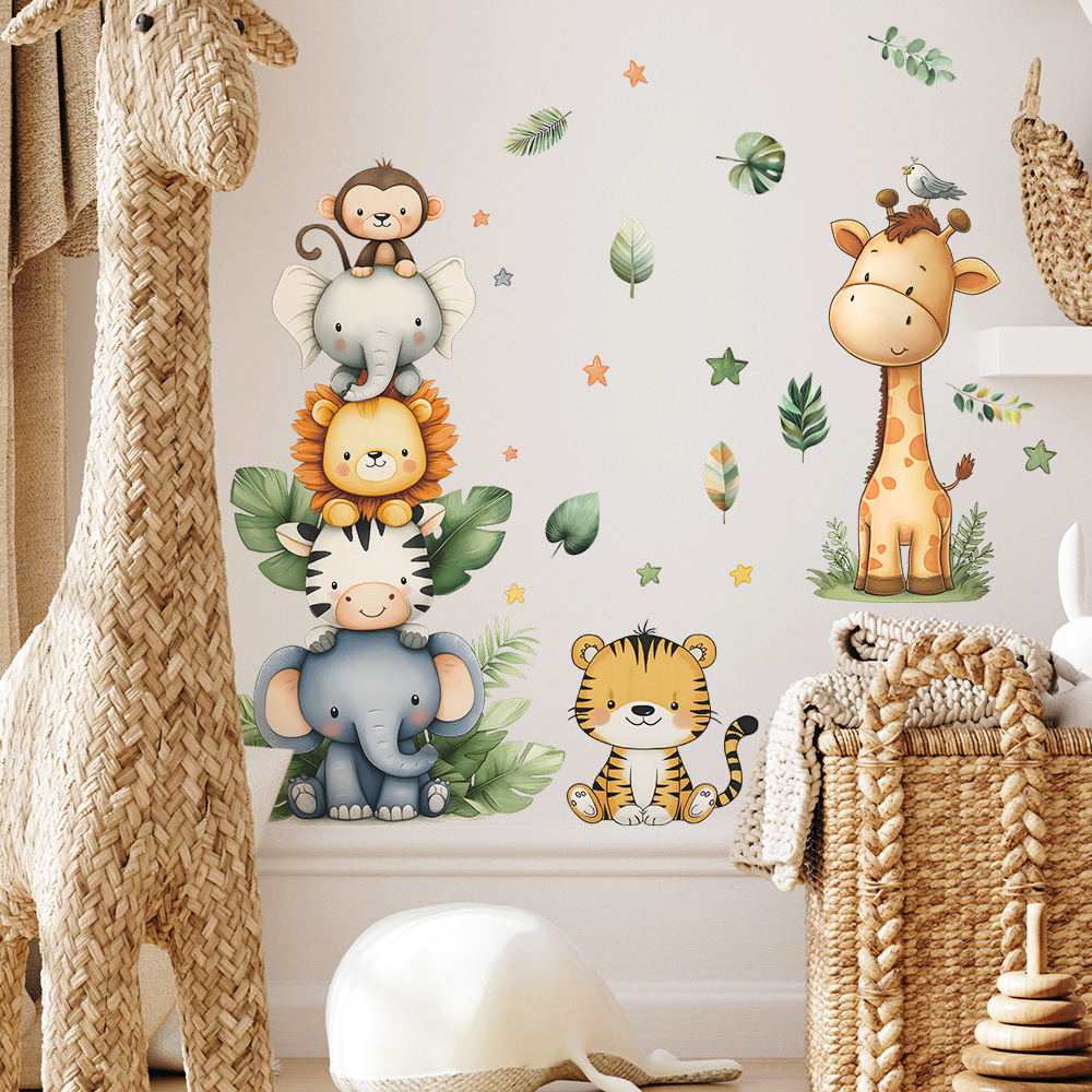 Boho floresta animais adesivos - Baby Nursery Decor Boy avaliação e preço