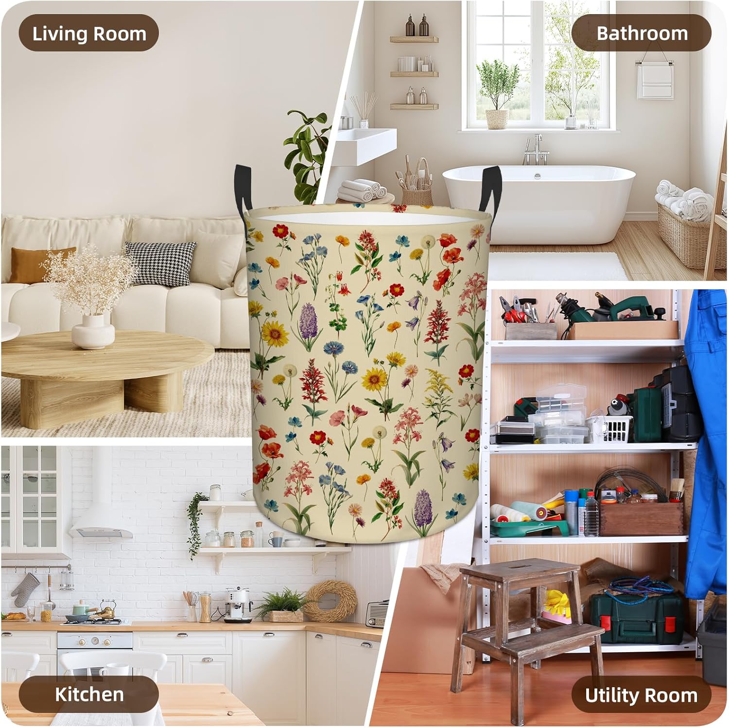 Cesto de Roupa Suja Impermeáve - Laundry Hamper Nursery avaliação e preço