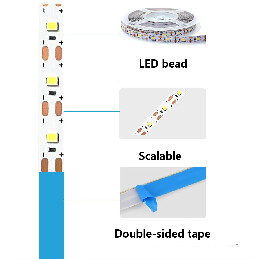 Dc 5v usb luzes led tiras 2835 - Drawer Dresser White avaliação e preço