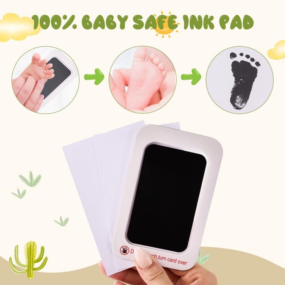 Kit de impressão de mão e pega - Footprint Ink Kit avaliação e preço