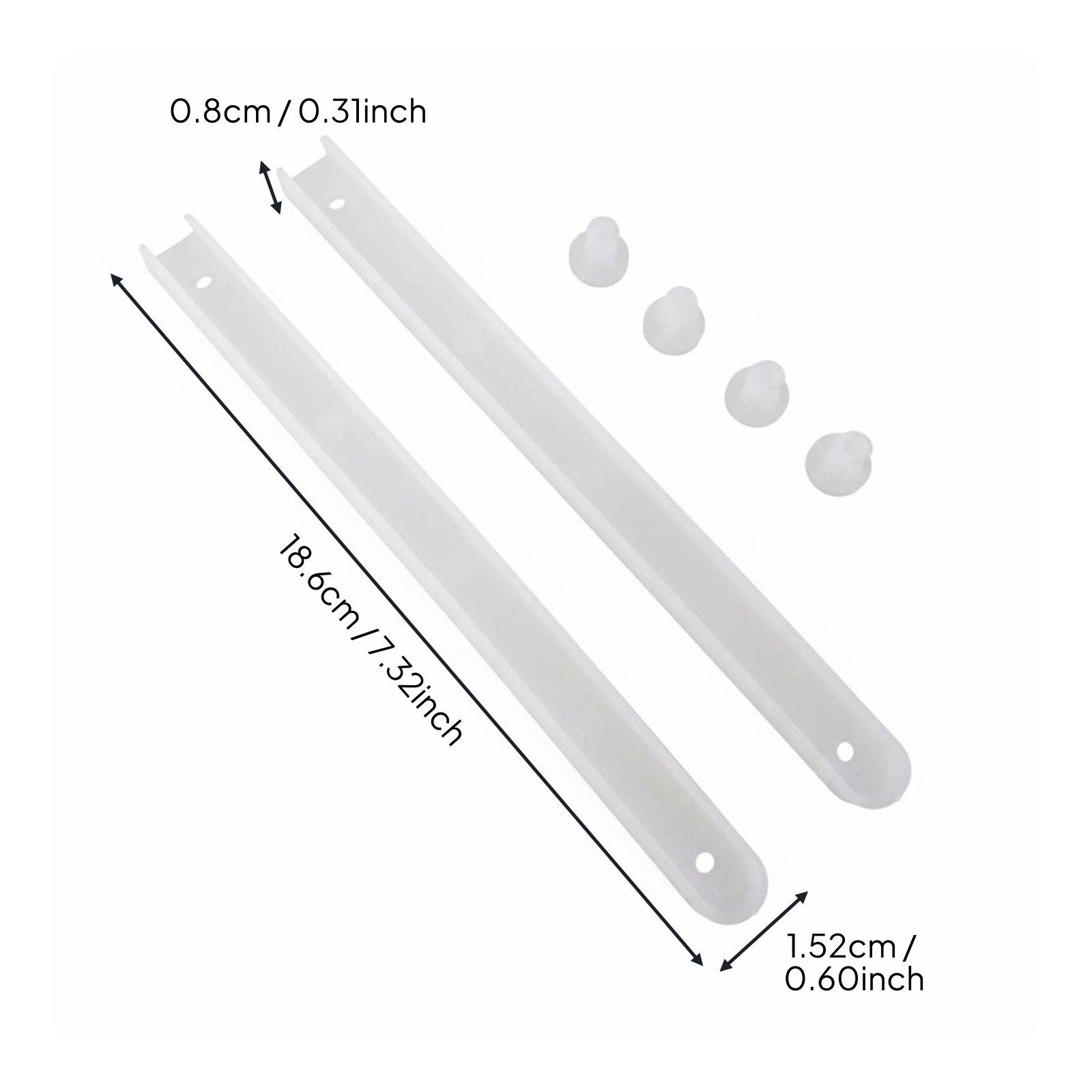 Trilho Deslizante Branco 19x15 - Drawer Dresser White avaliação e preço