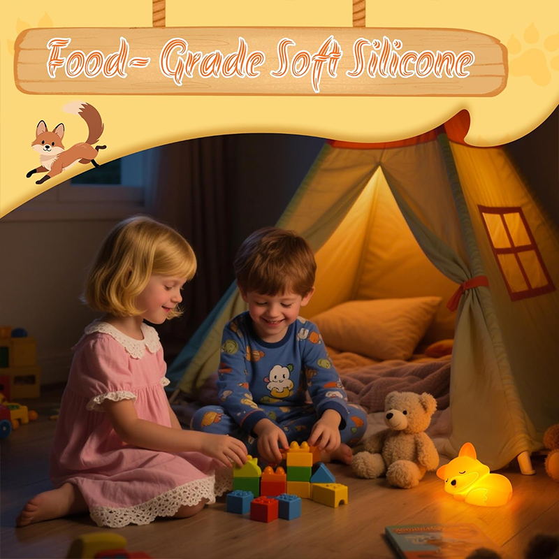 Luminária Noturna de Silicone  - Baby Nursery Table Lamp avaliação e preço