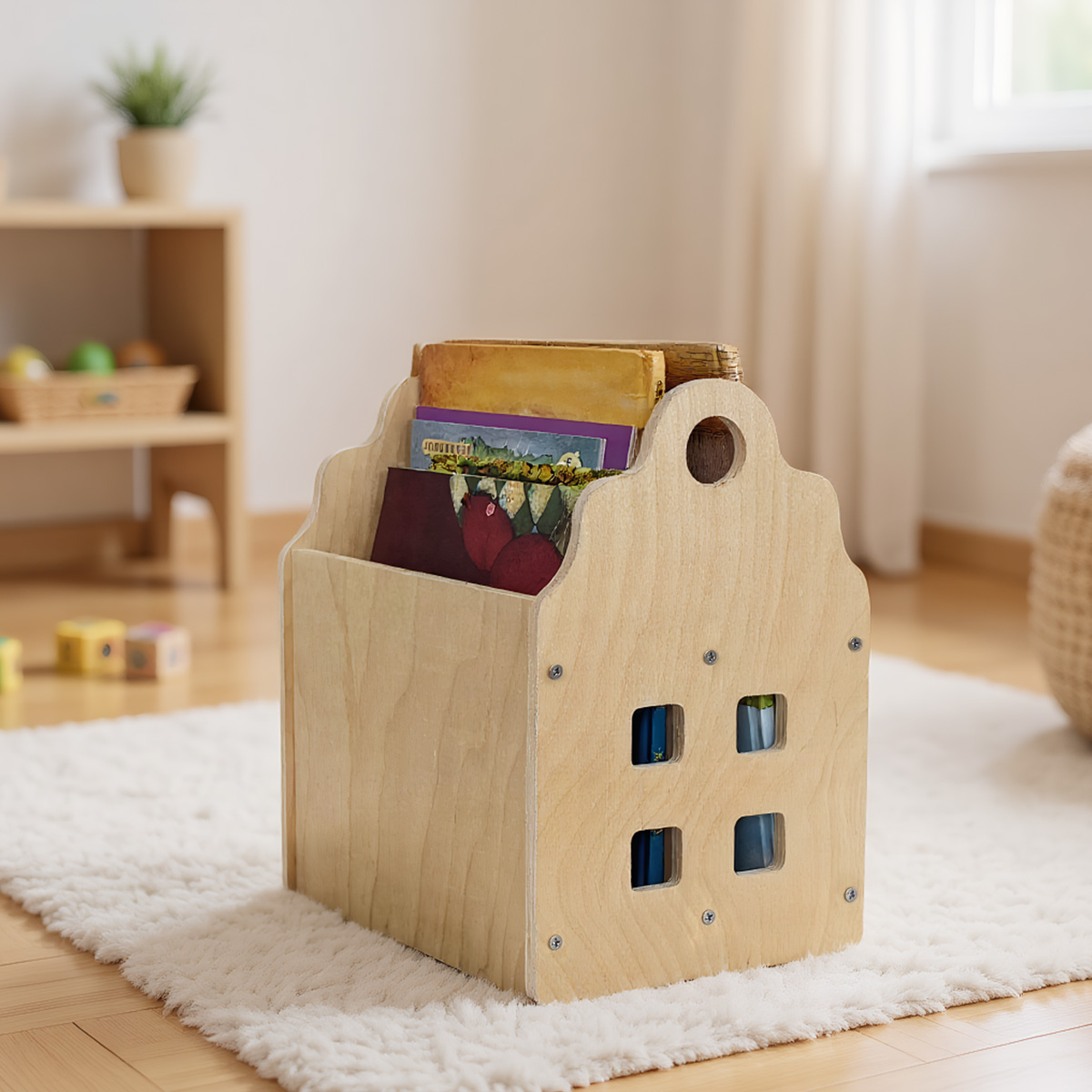 Estante infantil dupla face co - Baby Nursery Bookcase avaliação e preço