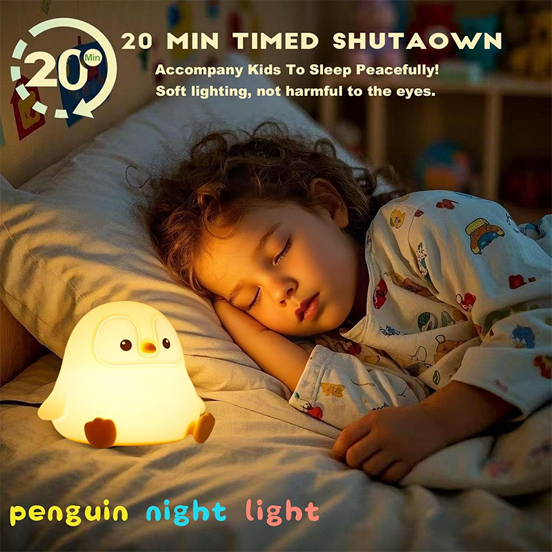 Luminária Noturna de Silicone  - Baby Nursery Table Lamp avaliação e preço