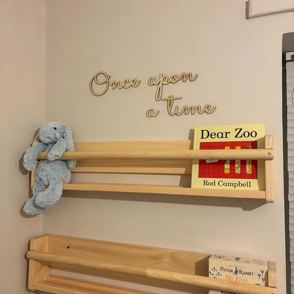 Placa de Parede 'Era Uma Vez'  - Baby Nursery Quotes avaliação e preço