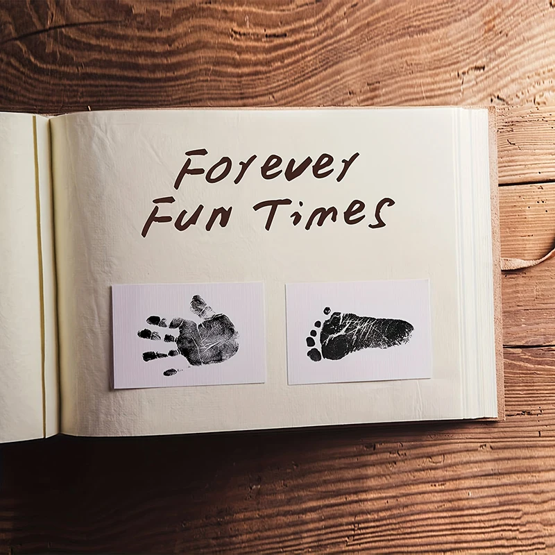 Diy kit de pegada de mão almof - Footprint Ink Kit avaliação e preço
