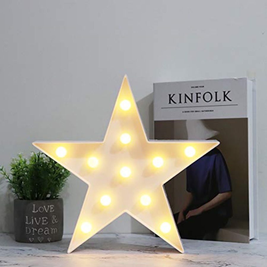 Luz Noturna LED em Forma de Es - Baby Nursery Table Lamp avaliação e preço