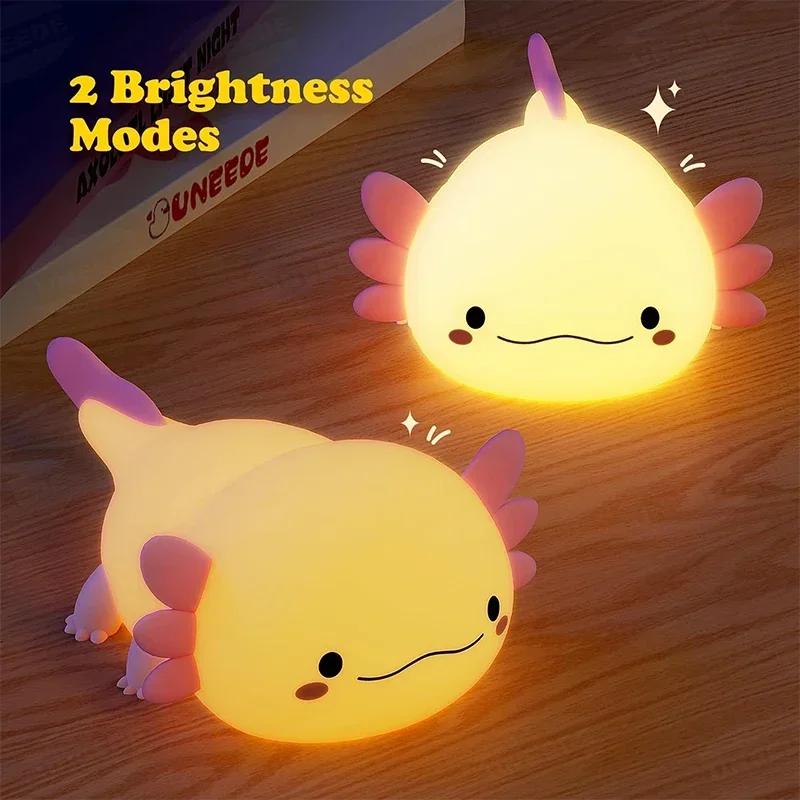 Bonito axolotl luz noturna sil - Baby Nursery Table Lamp avaliação e preço