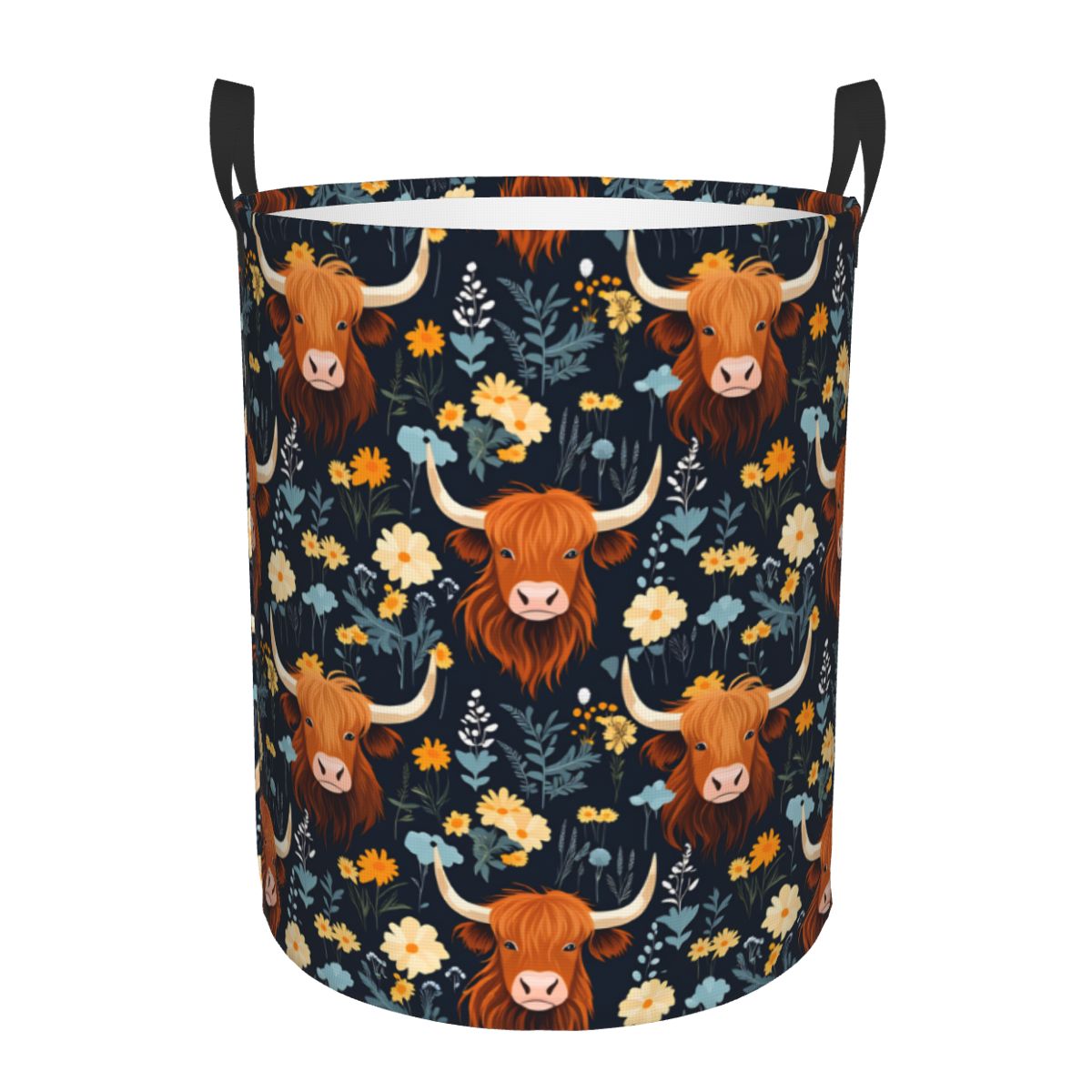 Cesto de Roupa Floral Highland - Laundry Hamper Nursery avaliação e preço