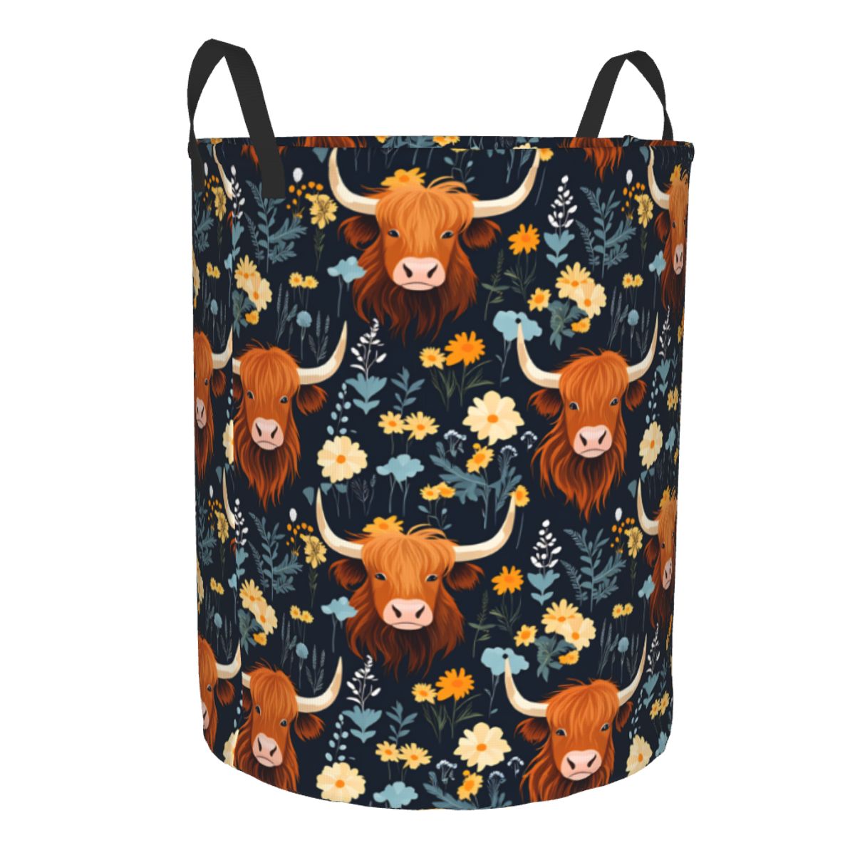 Cesto de Roupa Floral Highland - Laundry Hamper Nursery avaliação e preço