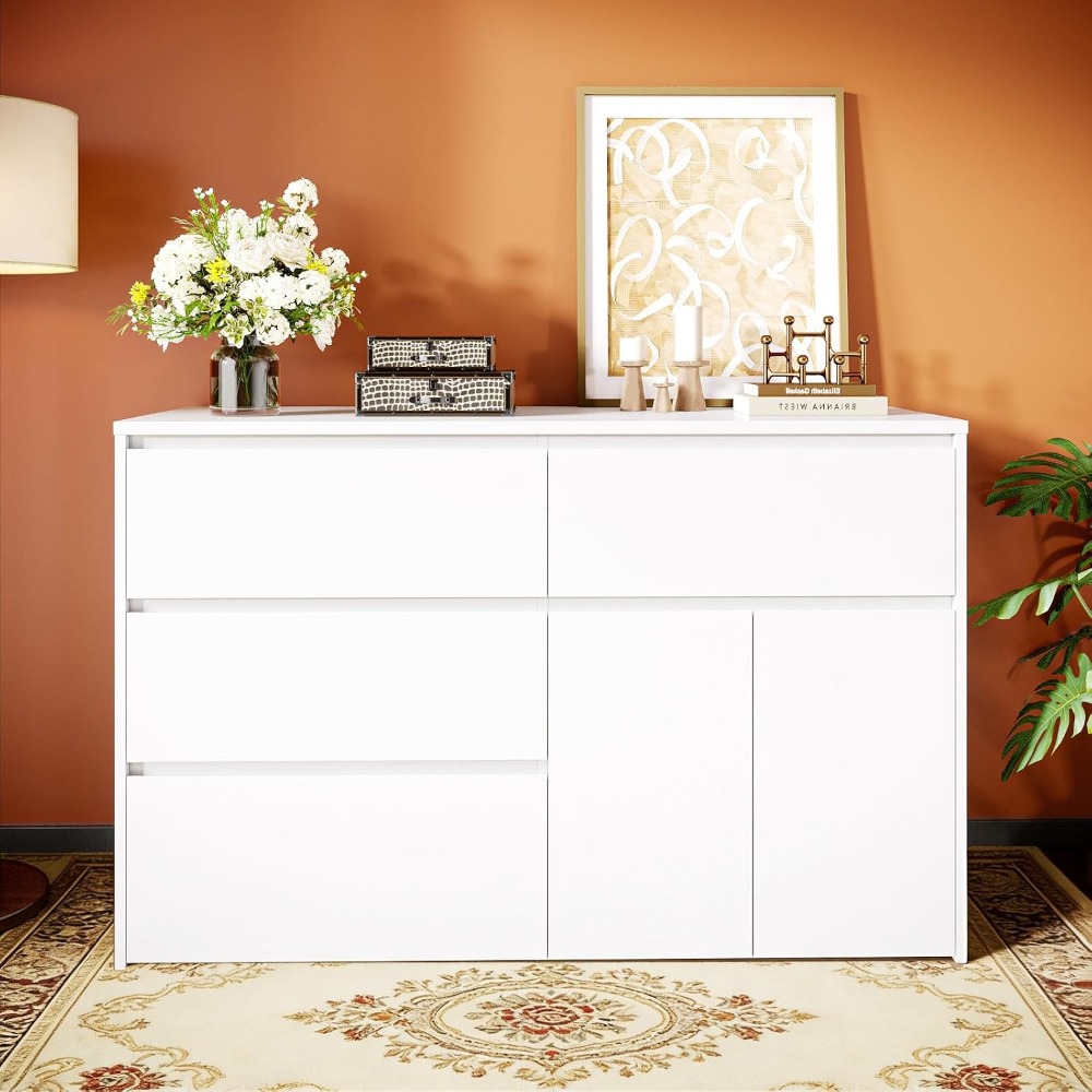 Cômoda Branca com 4 Gavetas e  - Drawer Dresser White avaliação e preço