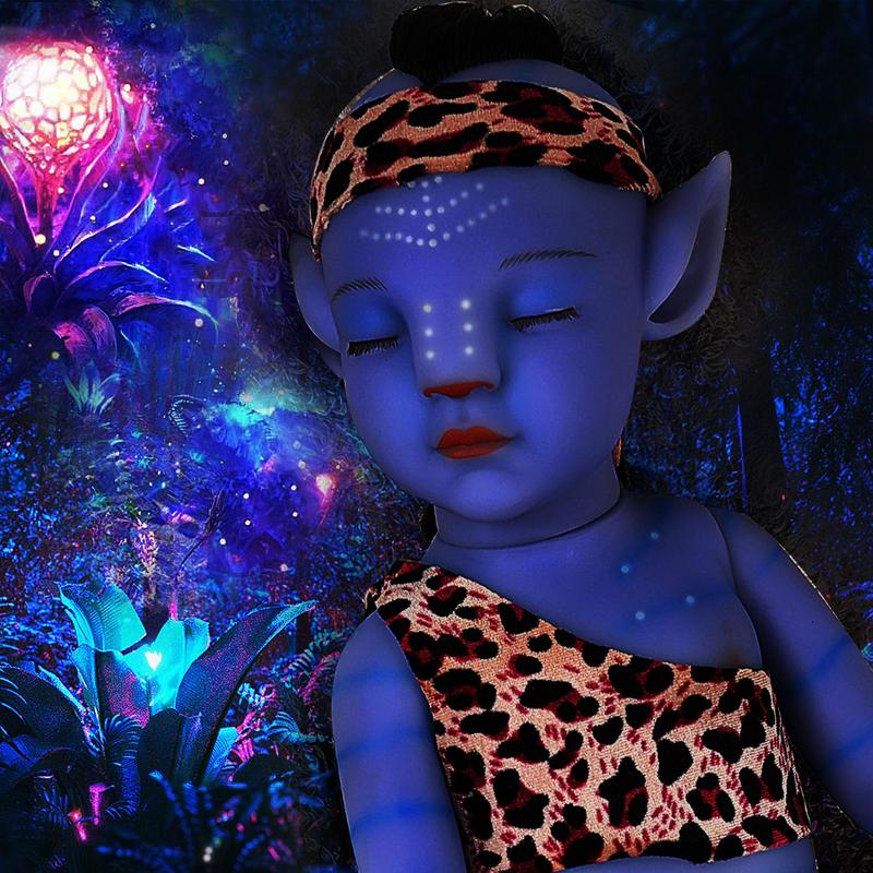 Novo luminoso avatar reborn bo - Baby Nursery Decor Boy avaliação e preço