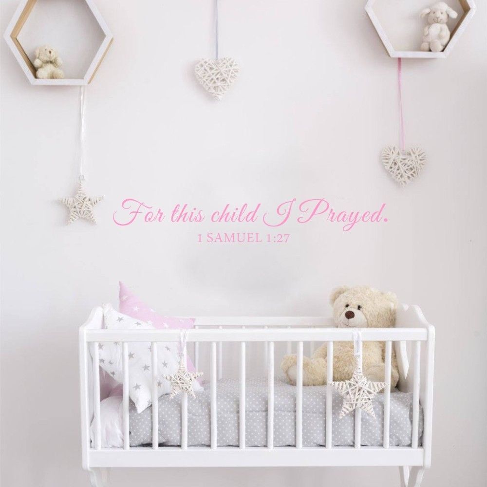 Adesivo de parede infantil de  - Baby Nursery Quotes avaliação e preço