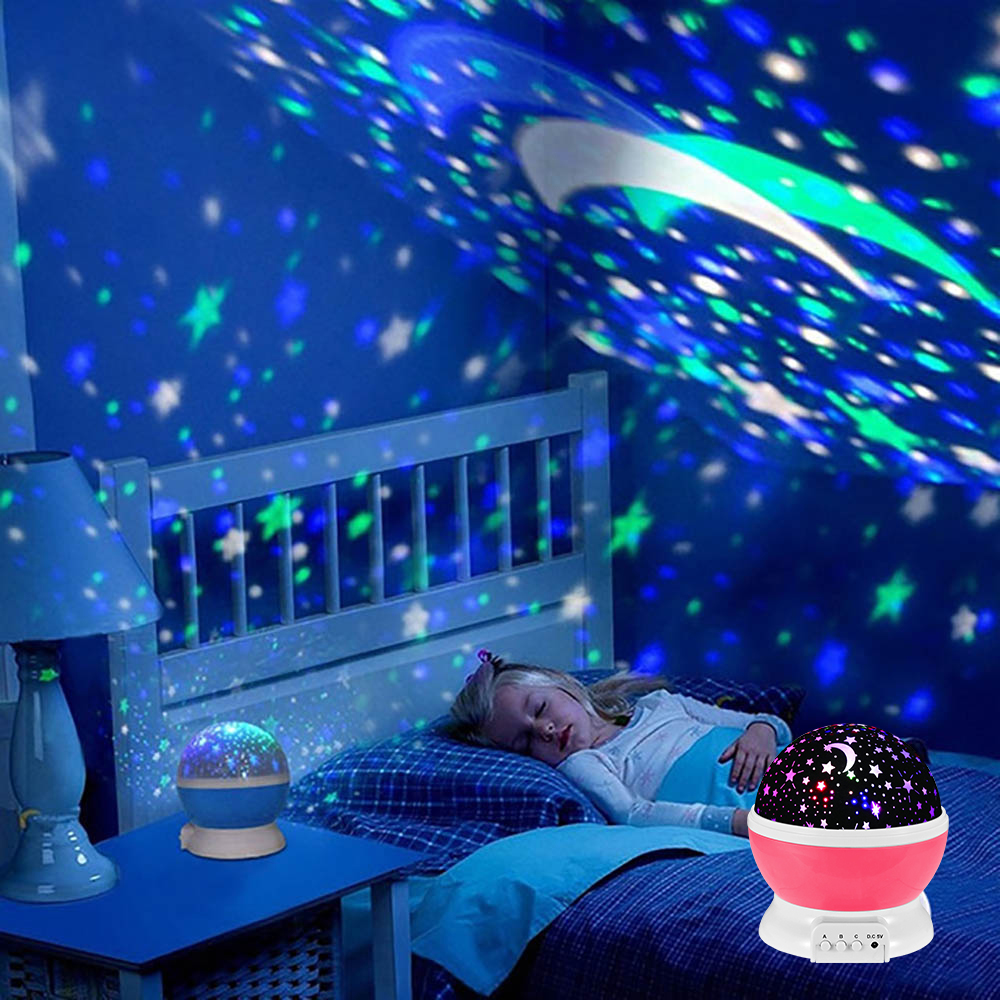 Lâmpada noturna projetor céu e - Baby Nursery Table Lamp avaliação e preço