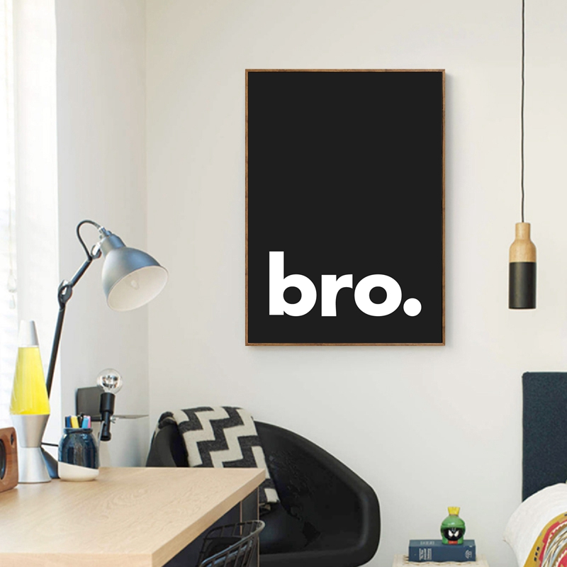 Irmão, meu. Impressão minimali - Baby Nursery Decor Boy avaliação e preço