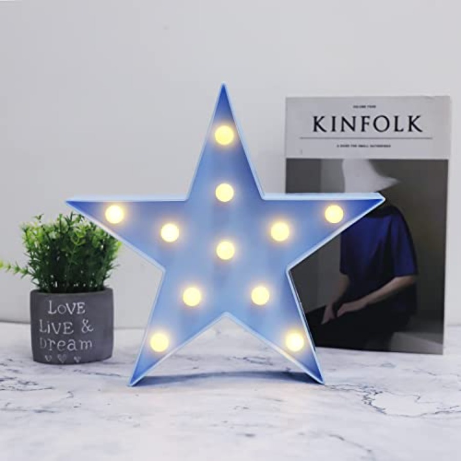 Luz Noturna LED em Forma de Es - Baby Nursery Table Lamp avaliação e preço