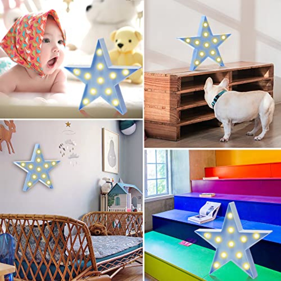 Luz Noturna LED em Forma de Es - Baby Nursery Table Lamp avaliação e preço