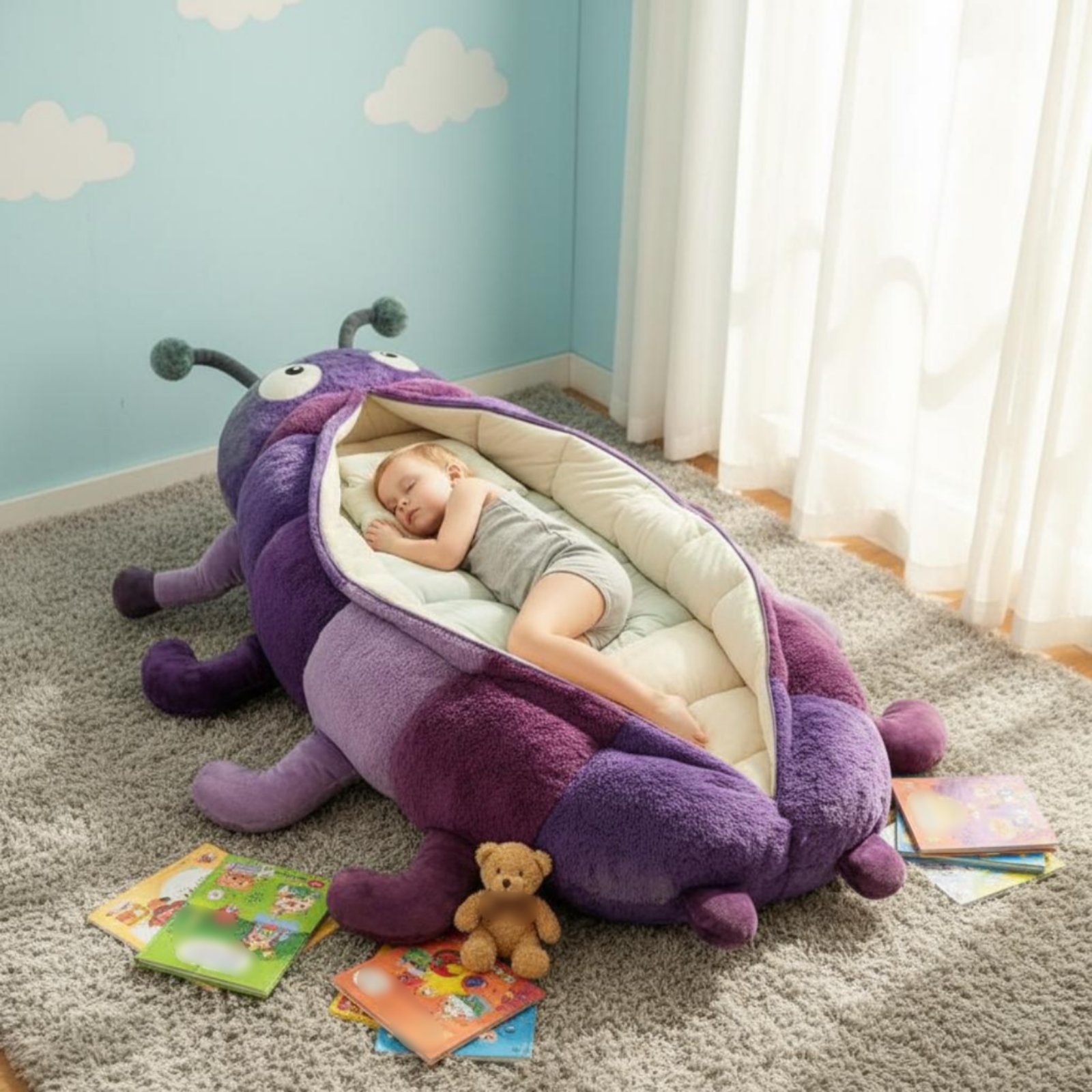 Saco de Dormir Segmentado Cate - Baby Nursery Bedding avaliação e preço