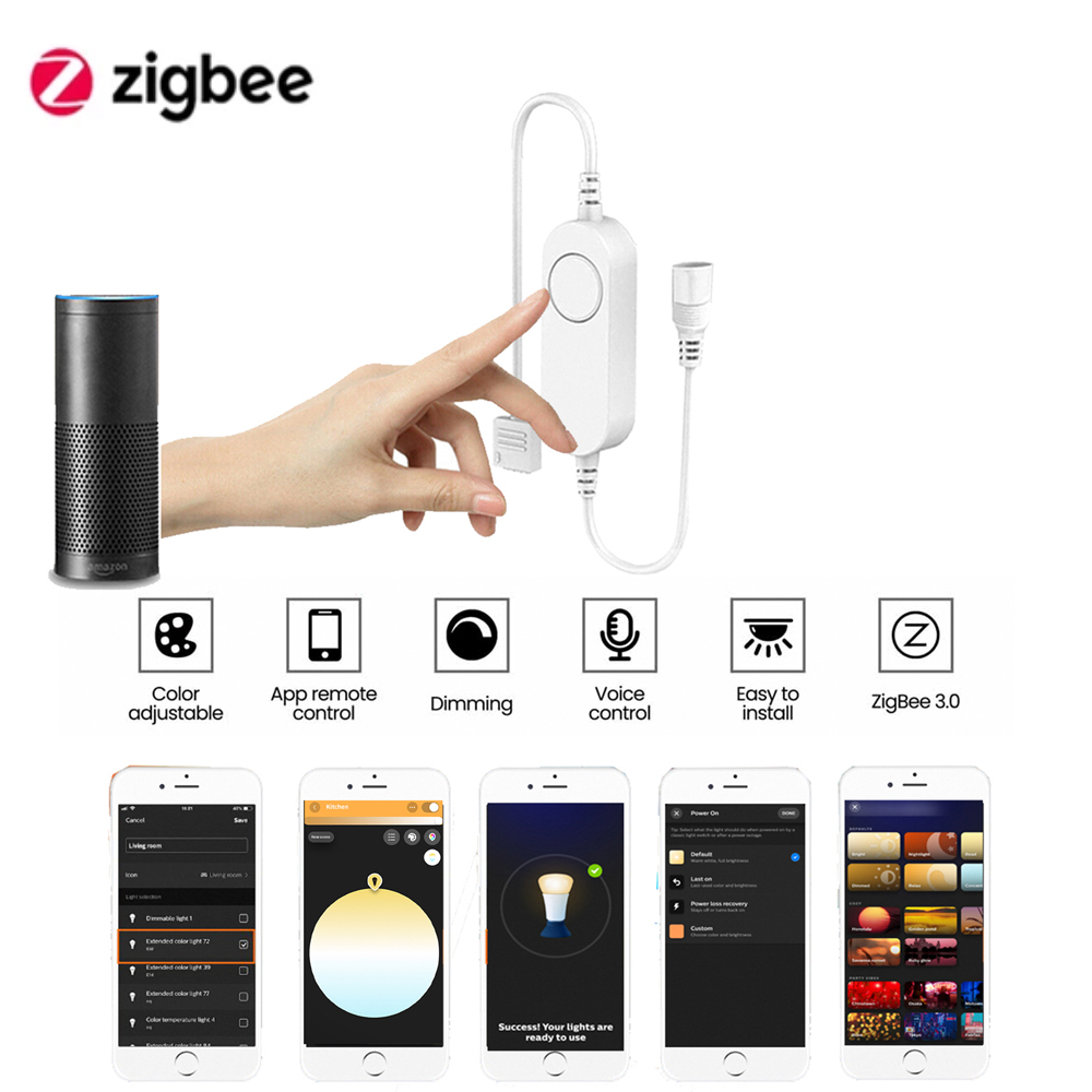 Luz LED Redonda Zigbee 3.0 par - Drawer Dresser White avaliação e preço