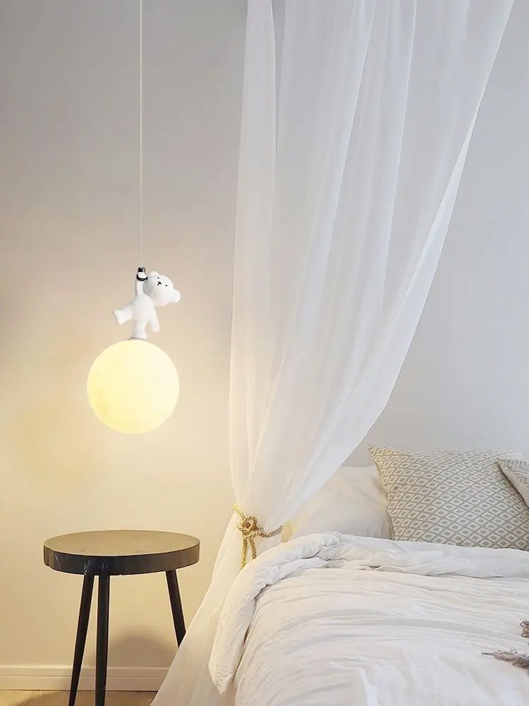 Luminária de Urso em Resina pa - Baby Nursery Decor Boy avaliação e preço