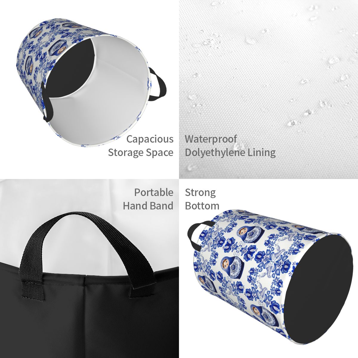Personalizado Matryoshka Bonec - Laundry Hamper Nursery avaliação e preço