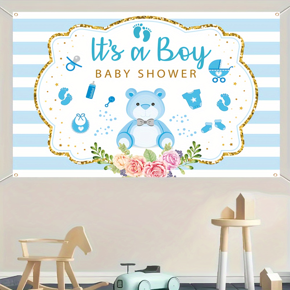 Banner para Chá de Bebê 'É Men - Baby Nursery Decor Boy avaliação e preço