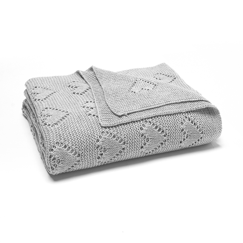 Cobertores de malha de algodão - Baby Nursery Bedding avaliação e preço
